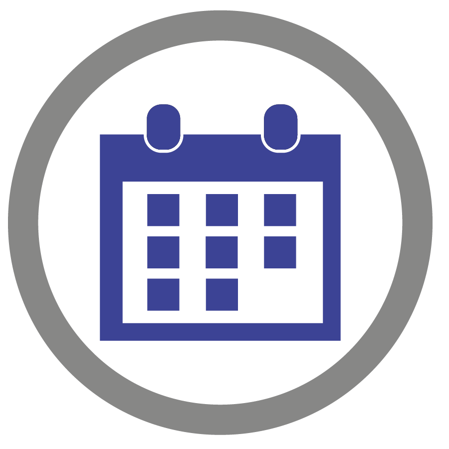 Calendario adelantado icono